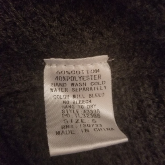 Waffle Knit Cold Shoulder Sweater - Picture 5 of 5